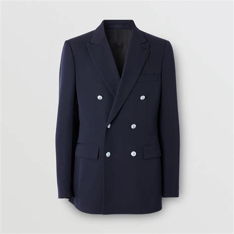 burberry double breasted blazer men|Burberry men's size guide.